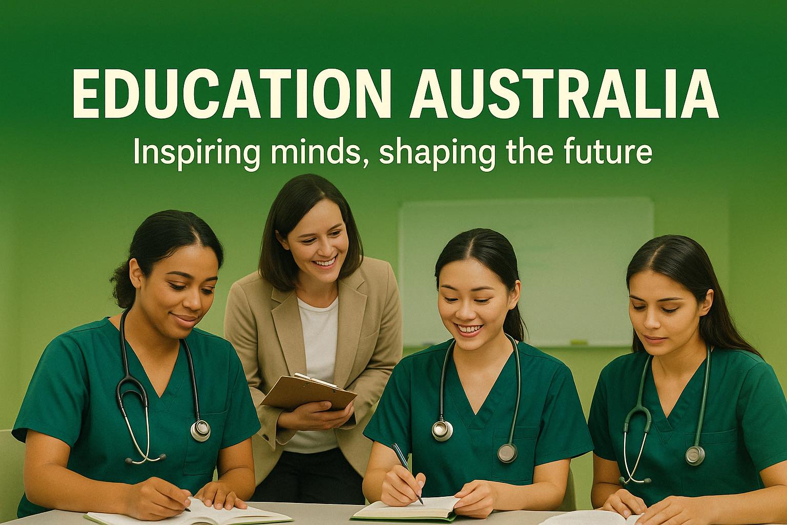 Nurses Learning Decorative Photo